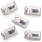 Big Dot of Happiness Batter Up - Baseball - Mini Candy Bar Wrapper Stickers - Baby Shower or Birthday Party Small Favors - 40 Count